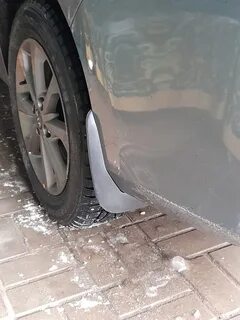 Задние брызговики рио 4