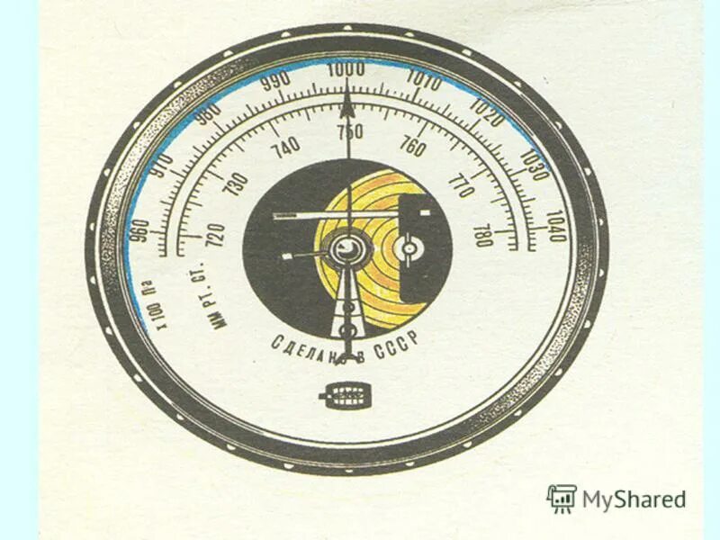 Барометр Менделеева. Показания барометра анероида. Дифференциальный барометр-высотомер Менделеева.