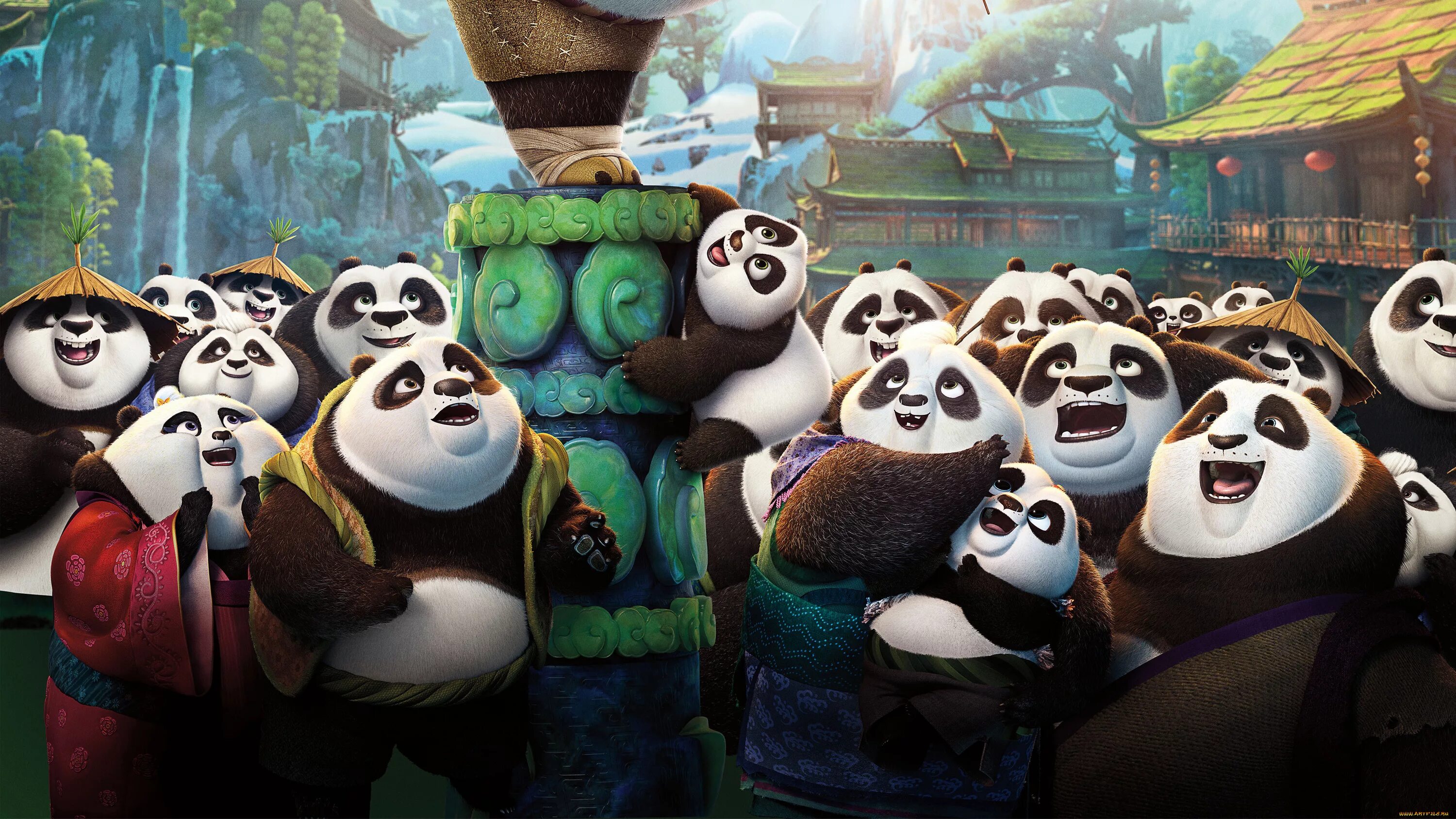 Kungfu panda 3. Кунг фу Панда 3.