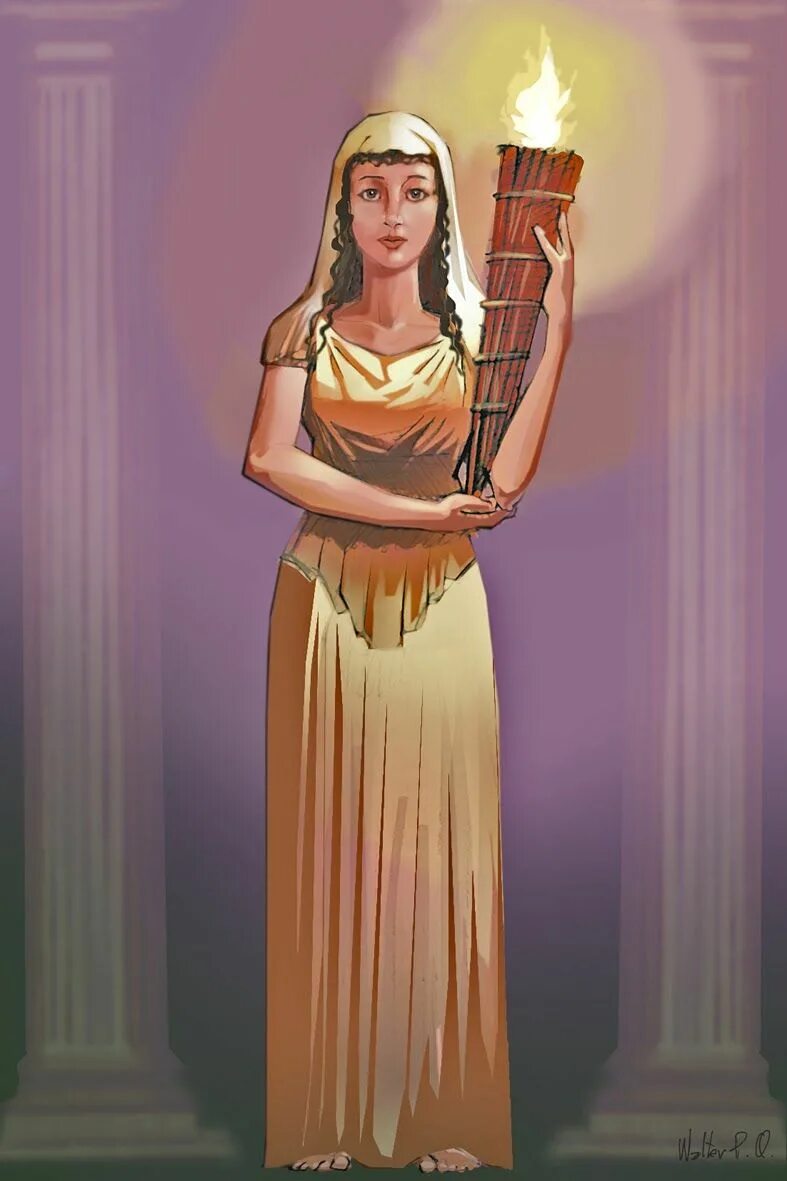 Боги домашнего очага 6 букв. Гестия богиня древней Греции. Богиня Гестия в греческой мифологии.