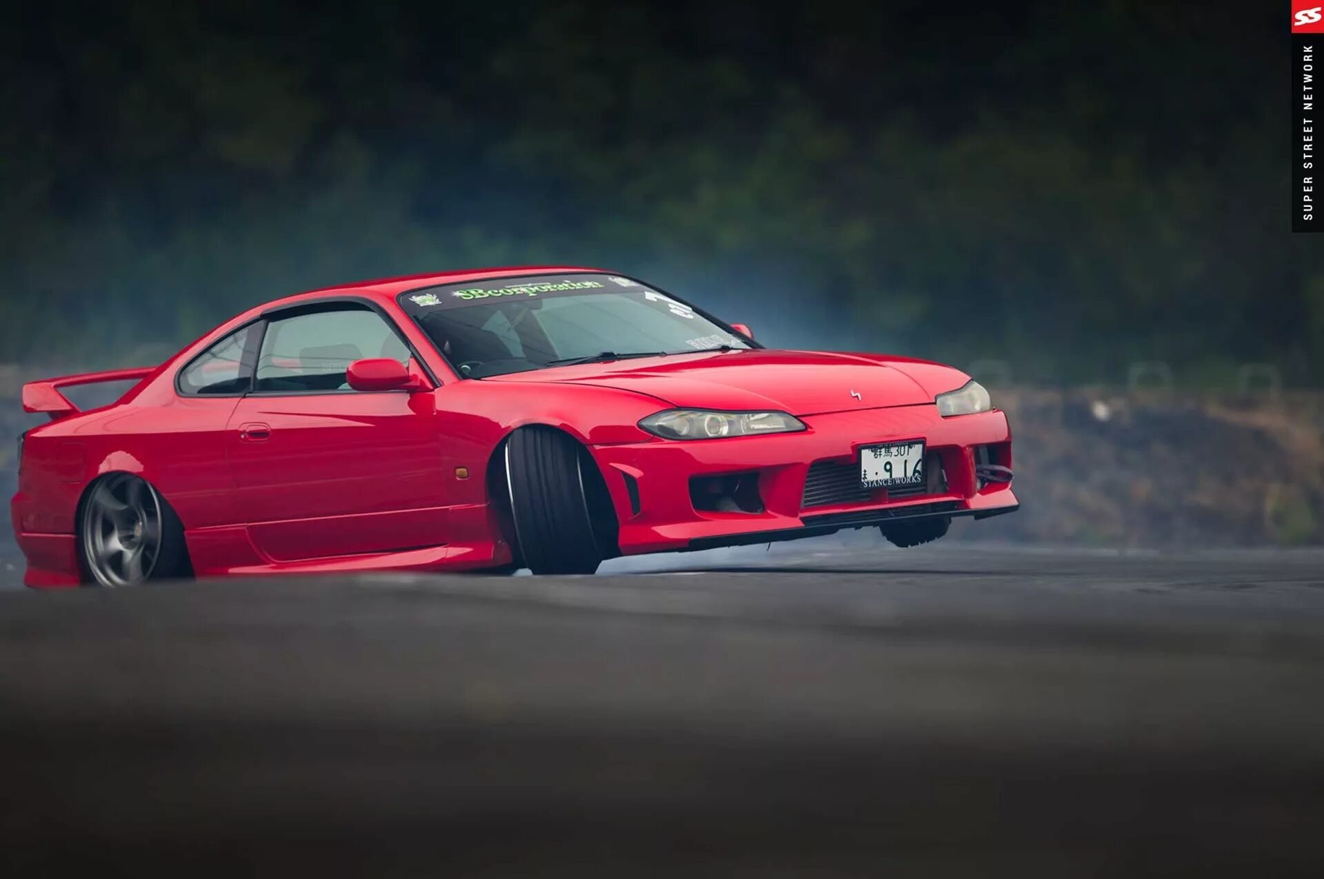 Nissan Silvia s15 Red. Nissan Silvia (в кузове s13, s14 или s15). One s 15