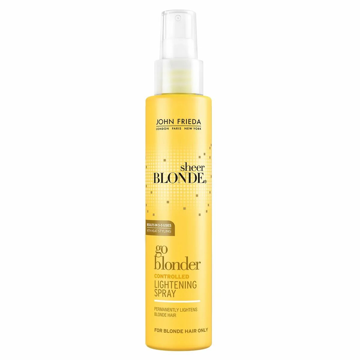 Blonde спрей. John Frieda go blonder спрей. John Frieda go blonder Controlled Lightening Spray. Осветляющий спрей для волос Sheer blonde go blonder Controlled Lightening Spray 100 мл. Ideal blonde спрей.