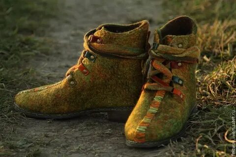 Обувь из войлока
