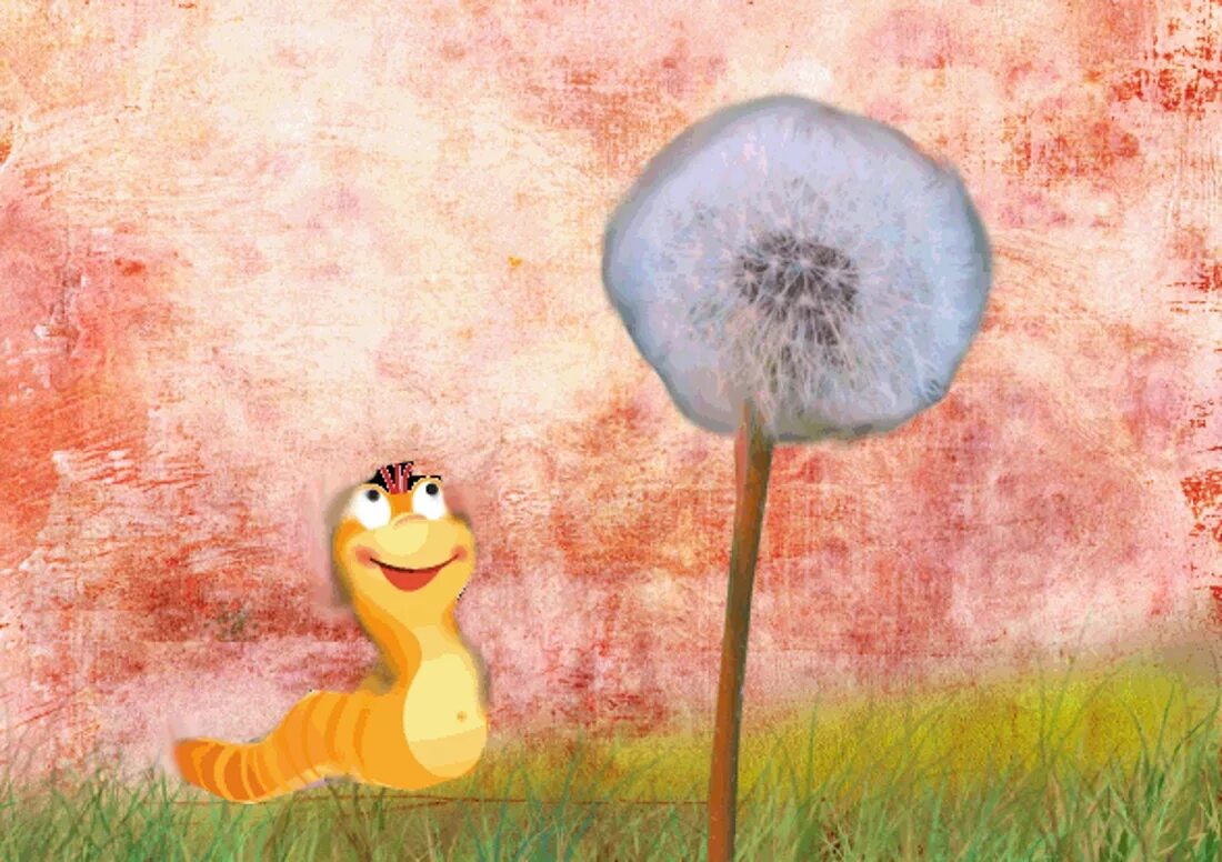 Грустный червяк. Червячки в одуванчиках. Образ жизни малощетинковых червей. Что будет если разрезать червяка пополам. Жил был червяк.