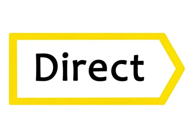 Less direct