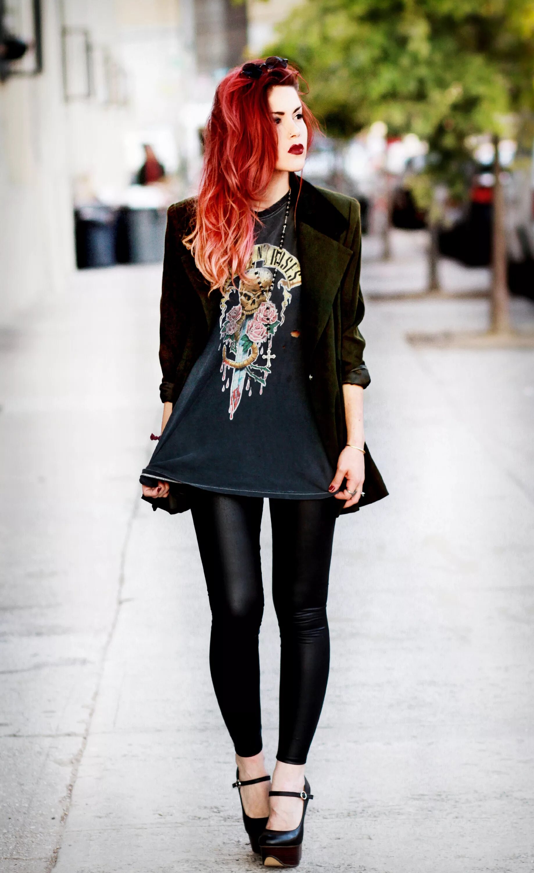 стиль рыжих девушек.