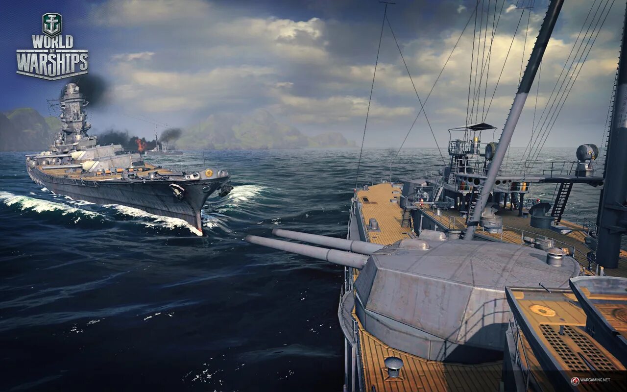 World of Warships геймплей. Морской бой World of Warships. Линкор Полтава World of Warships. Игра World of Warships (2015).