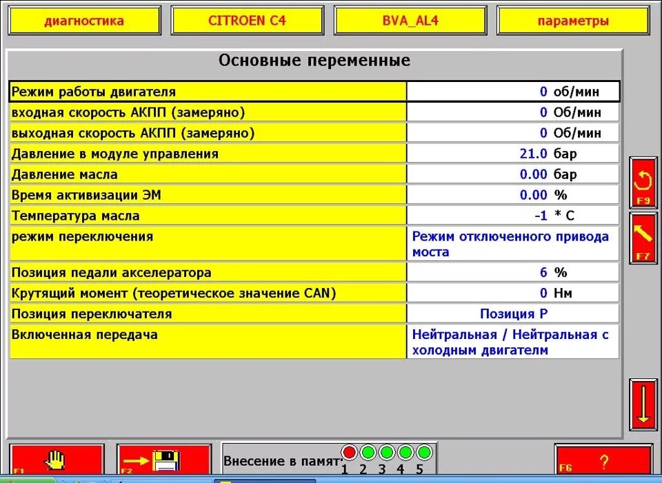 Какая температура масла в акпп. АКПП Citroen c4 al4. Параметры давления коробки al4. Датчик давления масла АКПП al4. Давление в АКПП al4.