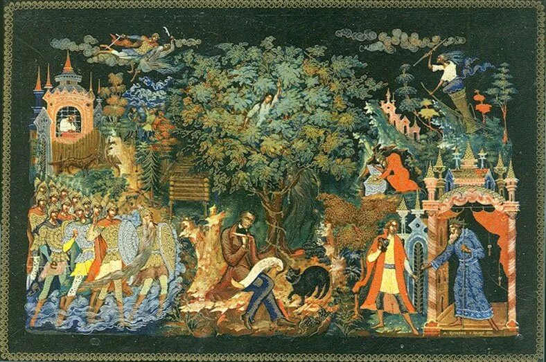 Лукоморье пушкин палех. Шкатулки палех сказки пушкина. Палех буторин данко. Художник к бокарев палех. Палех пушкин.