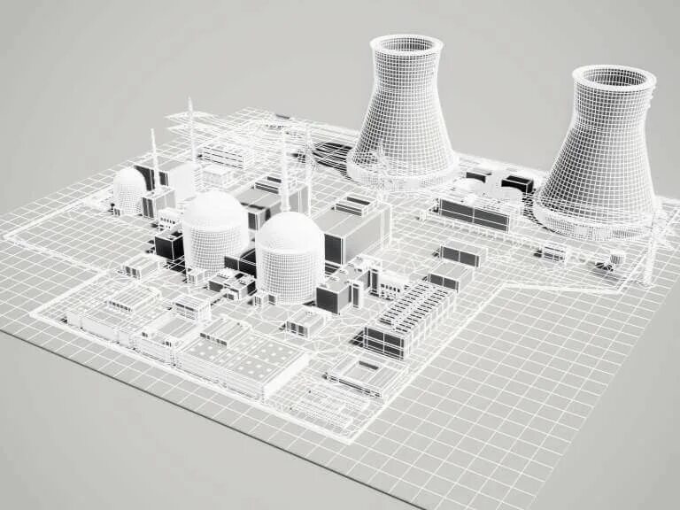 Power plant 3. Ignalina nuclear Power Plant 3д модель станции. 3d model Power Station PMG. Nuclear Power Plant 3d model. Ядерная электростанция макет.