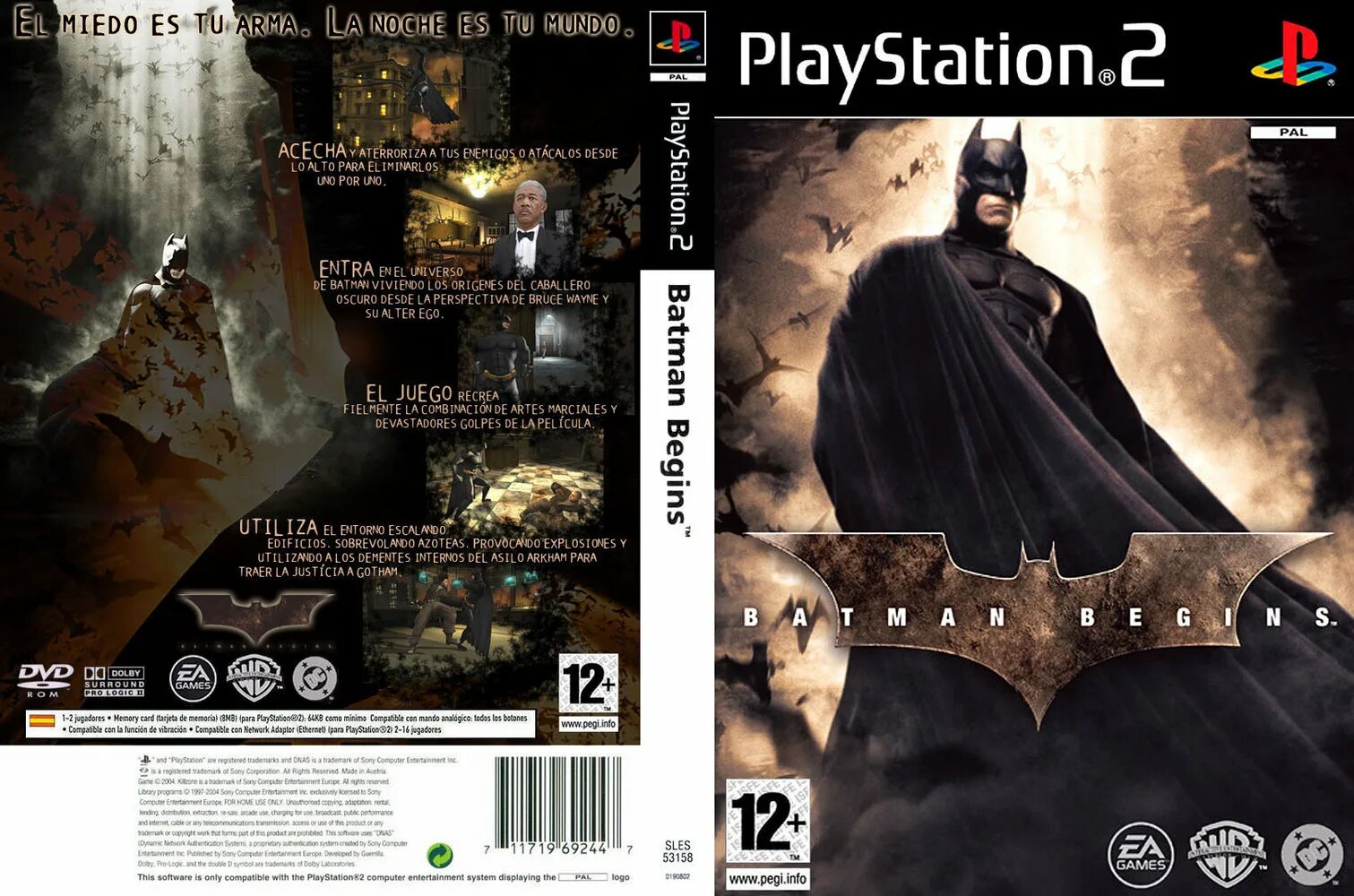 Batman begins ps2. Batman begins игра для ps2. Batman begins ps2 обложка диска. Batman begins ps2 Cover. Batman ps2