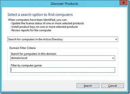 Find options