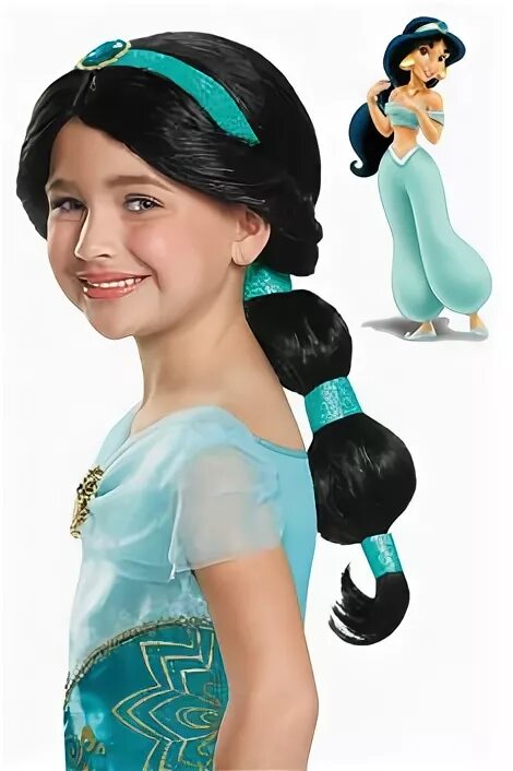 Как сделать прическу жасмин Princess Jasmine hair halloween hair halloween costume ideas Aladdin Disney Prin