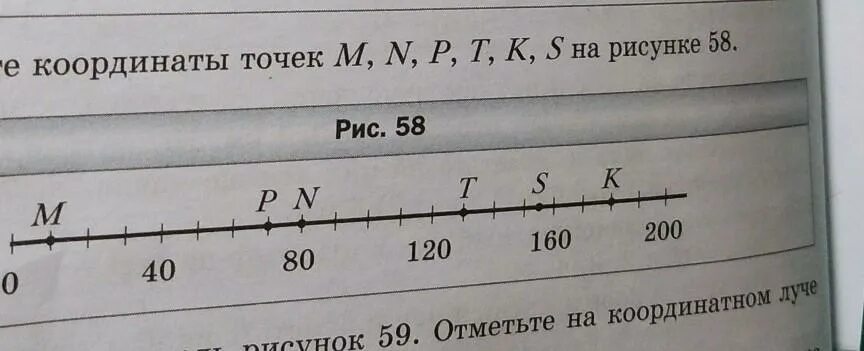 Найдите координаты точек. Найдите координаты точек m,n,p,t,k,s на рисунке 58. Найдите координаты точек m n p t k s. Координаты точек m n p t k s на рисунке 58.