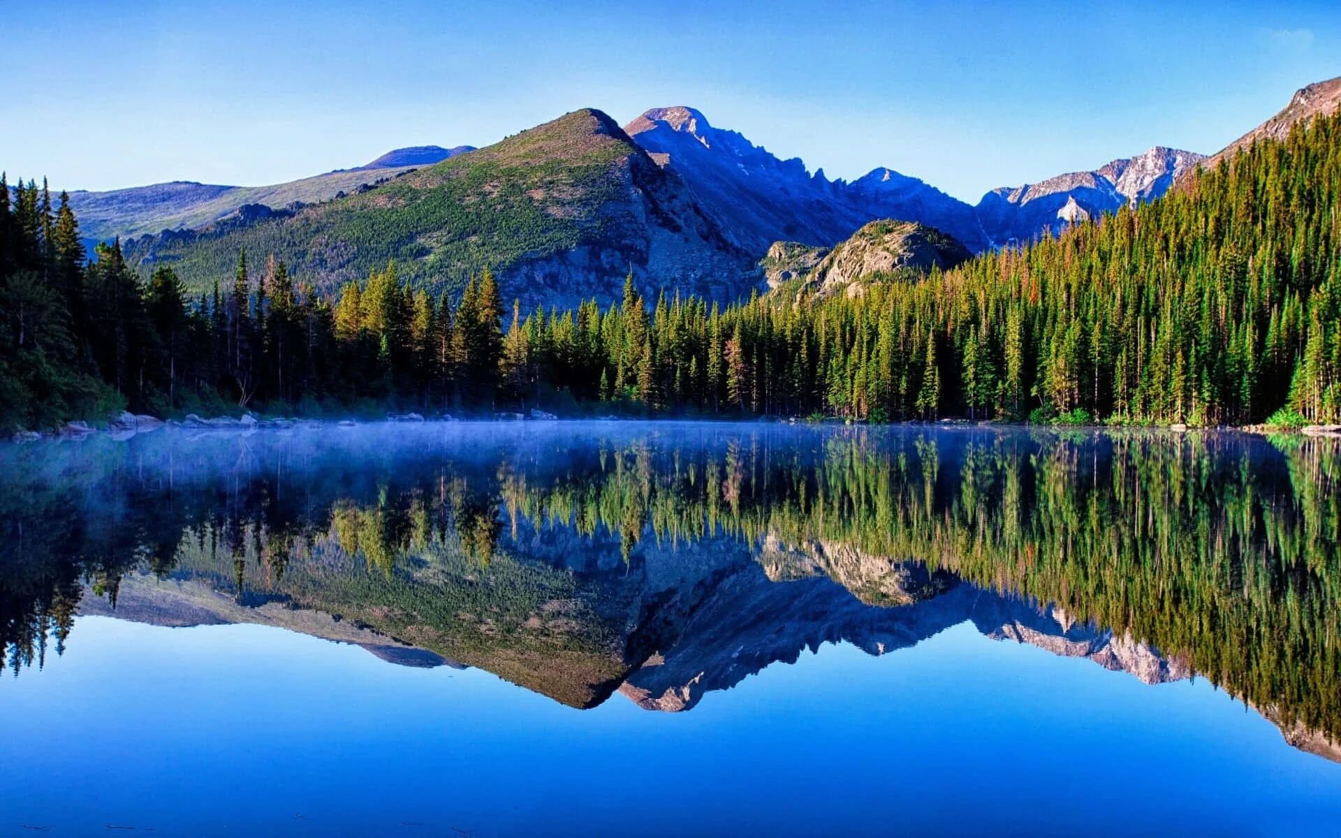 Lake download. Блу-Маунтинс (горы, США). Скалистые горы Колорадо сосны. Озеро в горах. Красивое озеро.