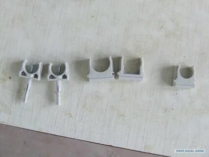 Расстояние крепление гофры