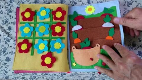 Книжка для моторики