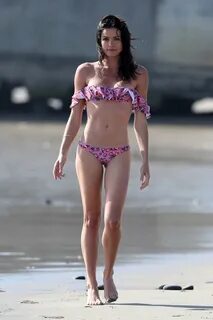 Courtney Robertson in Bikini on the beach in Malibu. 