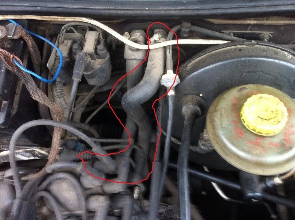 Установка крана отопителя на печку ауди 80 - Audi 80 (B4), 2 л, 1994 года тюнинг