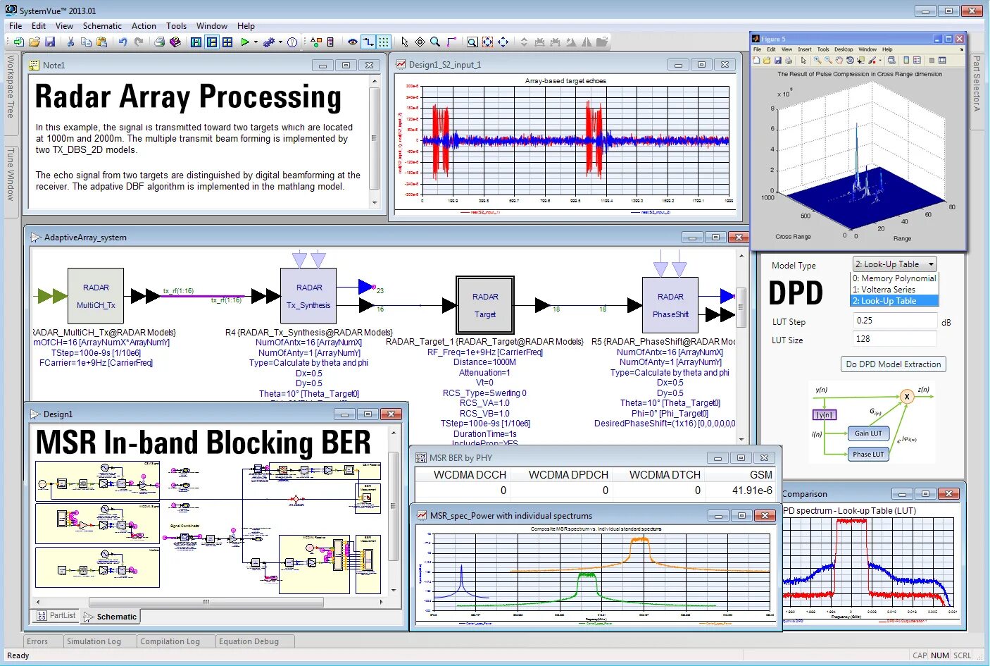 Processing array