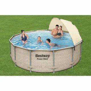 Каркасные бассейны bestway power steel