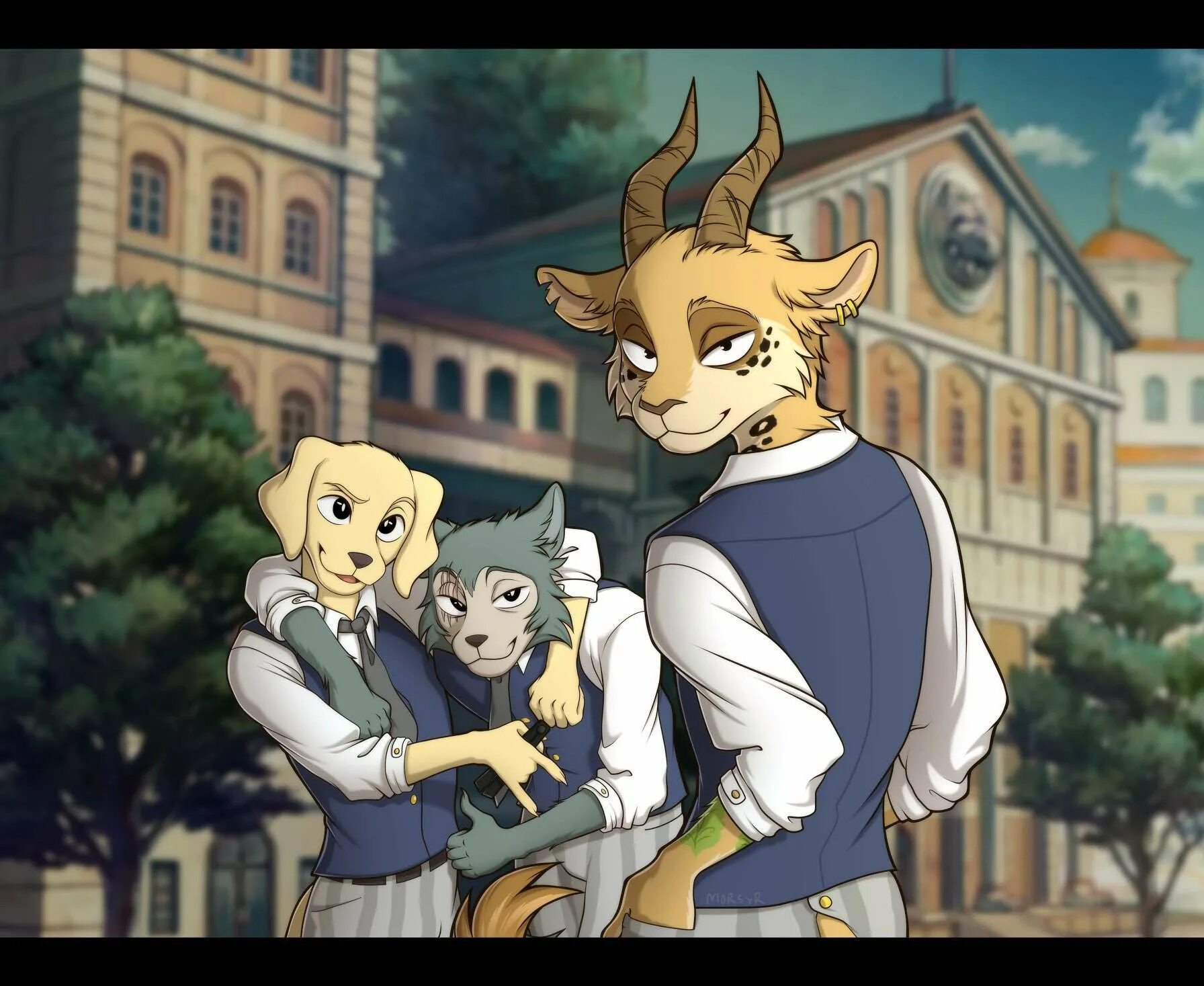 аниме beastars 1 сезон. когда выйдут выдающиеся звери 3. Beastars мерон. выдающиеся звери билл. выдающиеся звери тигр.