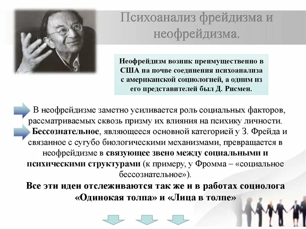 Неофрейдизм в психологии. Неофрейдизм фромм. неофрейдизм представители.