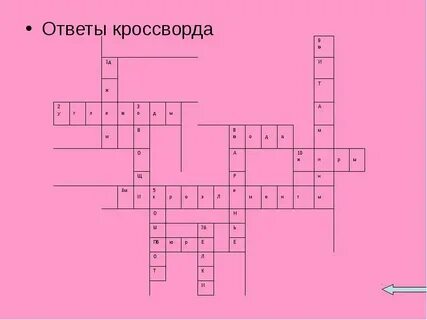 Барышня сканворд