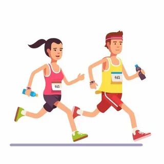 Буквы занимаются спортом