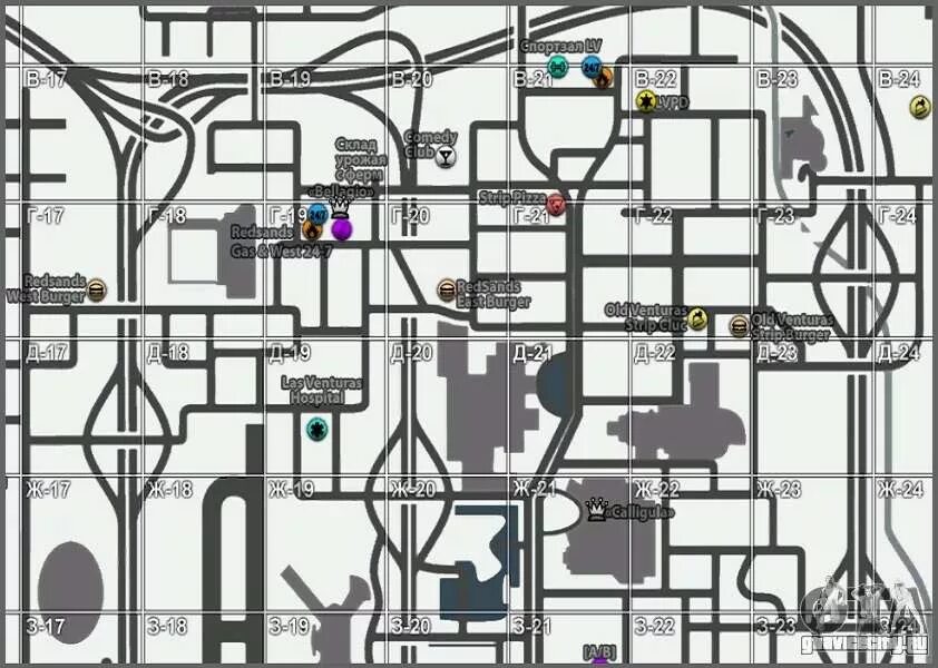 Map samp