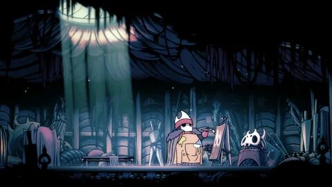 Хижина Шео в Зеленой Тропе Hollow Knight 