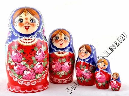 Богородская игрушка матрешка