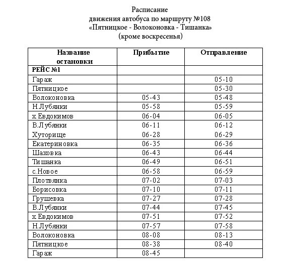 Расписание маршруток иловля волгоград