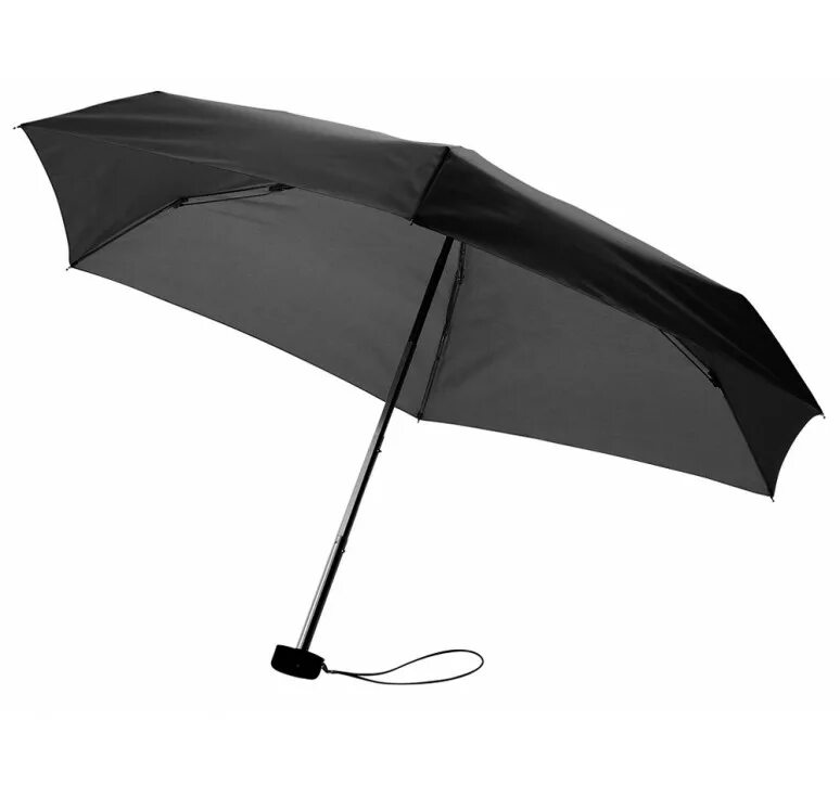 Первый зонтик. Автоматический складной зонт Mercedes-Benz Pocket Umbrella, Black SM, fkhl170238mb. Зонт механический складной мужской. Зонт мужской легкий.