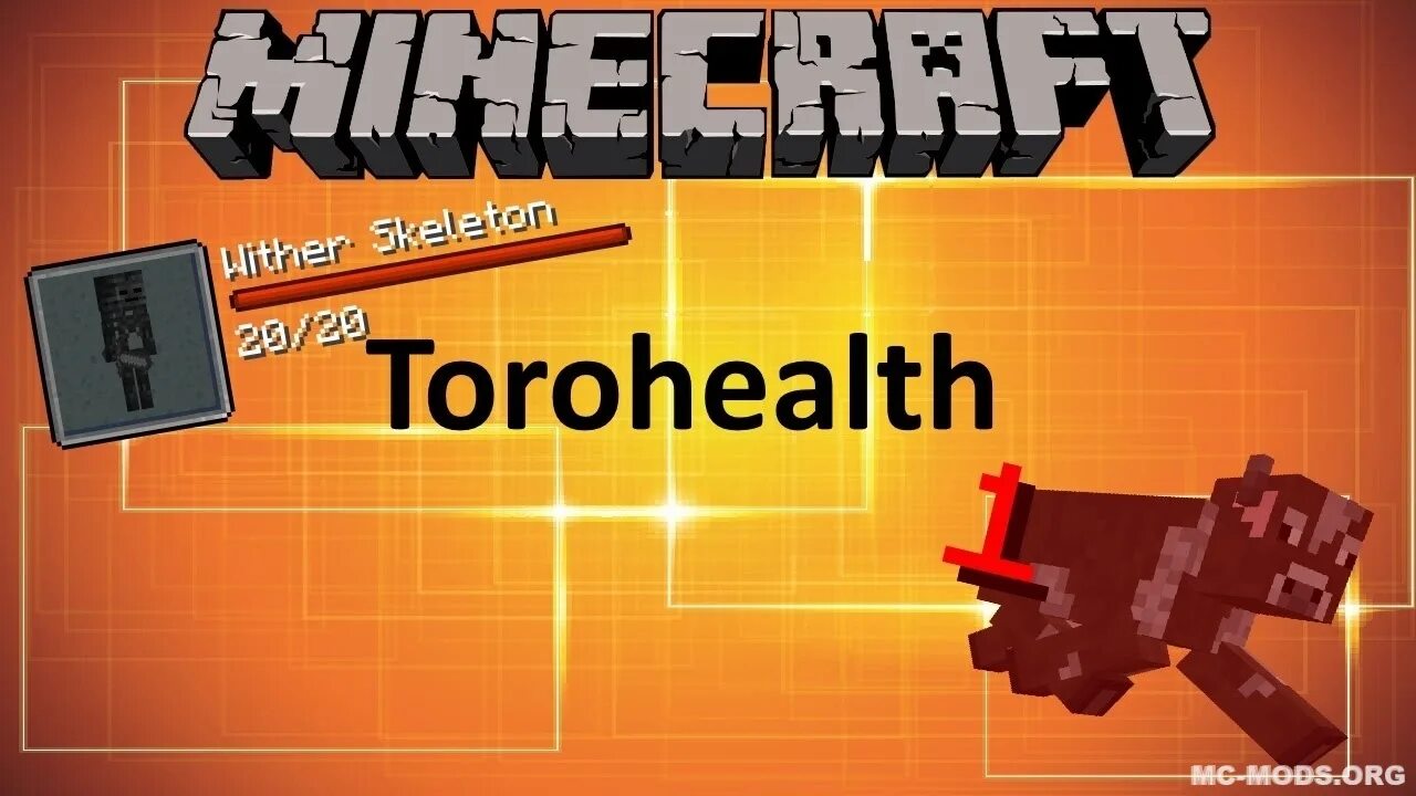 Torohealth 1.16 5. TOROHEALTH Mod. TOROHEALTH Damage indicators. Майнкрафт TOROHEALTH.