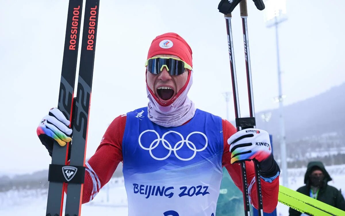 Сколько зарабатывает большунов. Большунов Олимпийский чемпион.