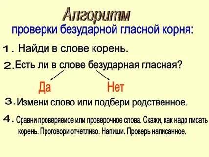 Писал проверить безударную гласную