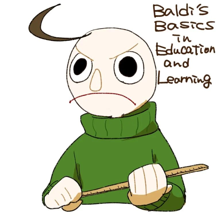 БАЛДИ. Baldi Basics in Education and Learning. Baldi Basics in Education and Learning арт. Baldi 2022. Kickstarter baldi