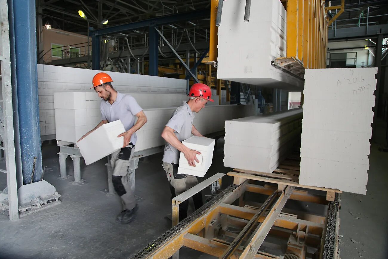 Газоблоки работа