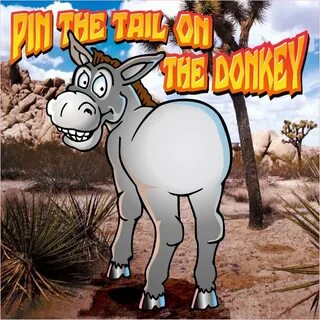 Pin the donkey