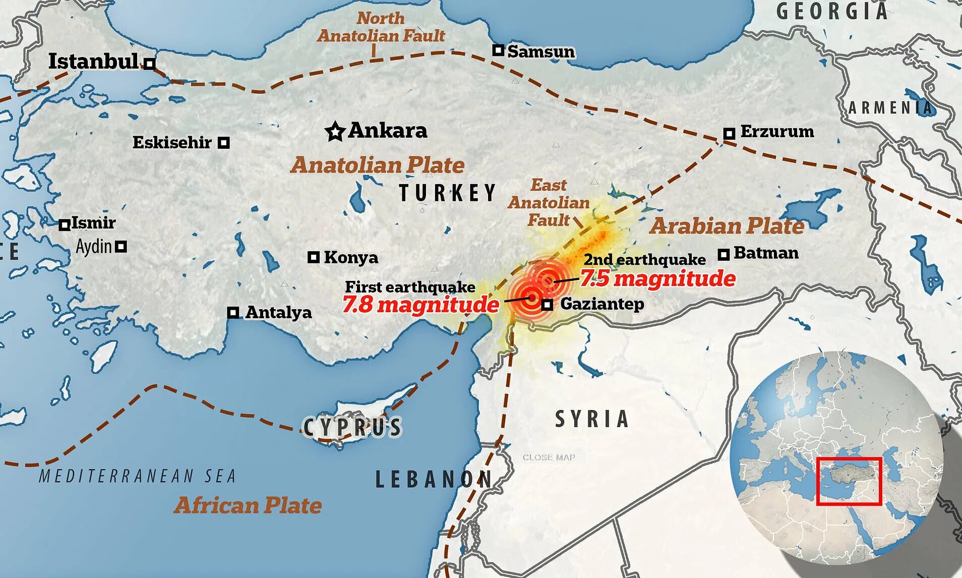 Did turkey. Турция и Сирия на карте. Землетрясение в Турции на карте. Землетрясение в Турции и Сирии на карте. Землетрясение в Турции 2023 на карте.