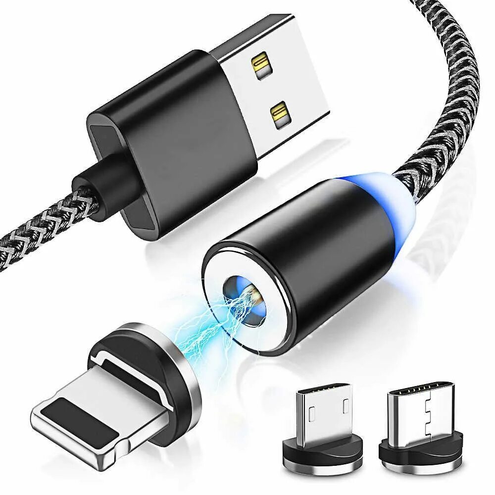 Магнитное зарядное usb. Магнитная юсб зарядка. магнитный кабель magnetic cable 360 micro usb. магнитный кабель для зарядки телефона lightning. usb-коннектор (xs1).