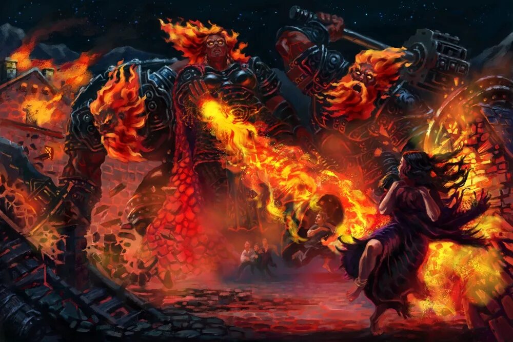 Огненный гигант. Огненный гигант. Огненный гигант. Элементаль огня варкрафт. Огненный великан сурт.