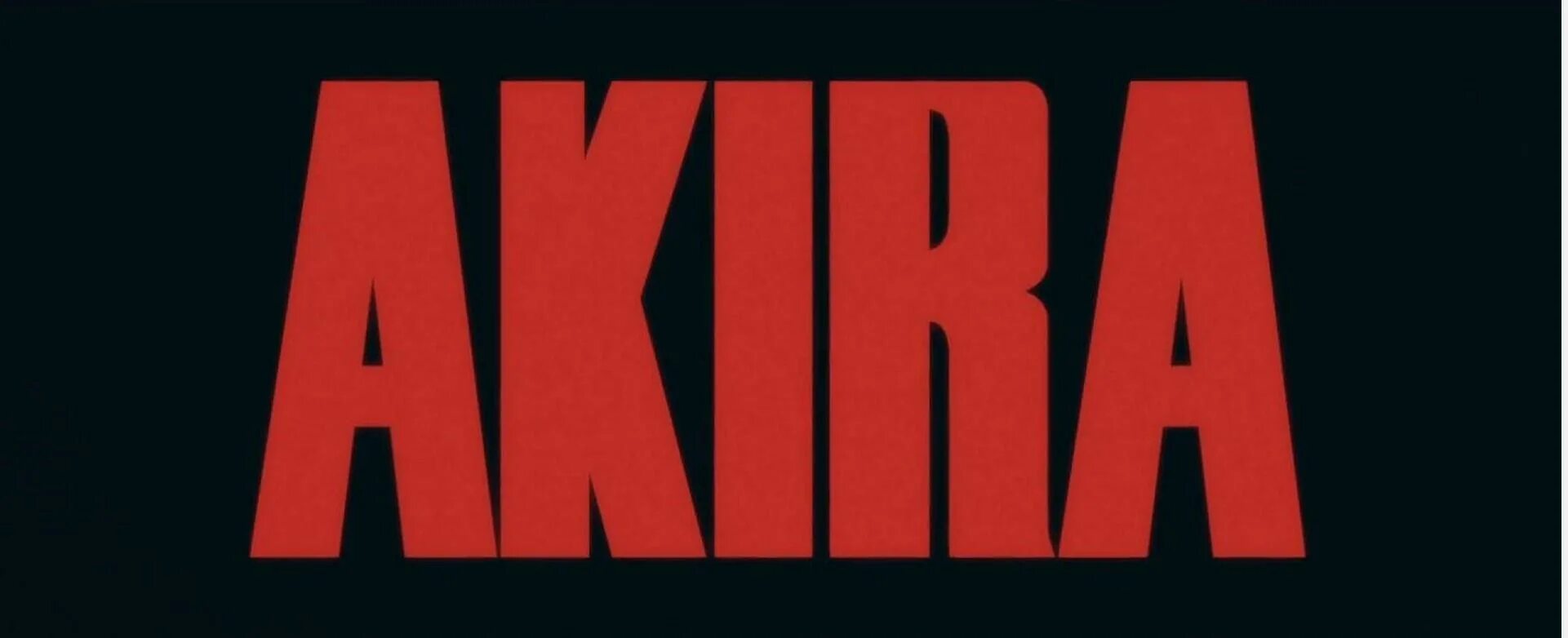 Akira font