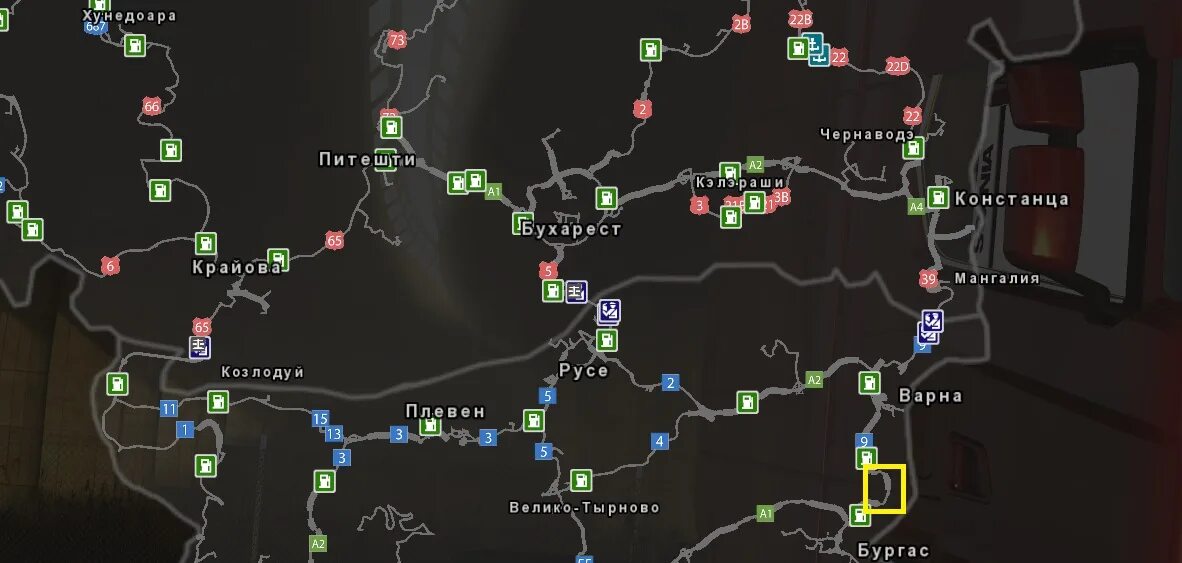Dlc road to the black sea. ETS 2 Road to the Black Sea карта. ДЛС Road to the Black Sea для етс 2 на карте в игре. ETS 2 Road to Africa приоритет. ETS 2 скрытое достижение.