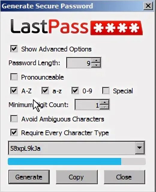 Has secure password. Password generator. password generator design.