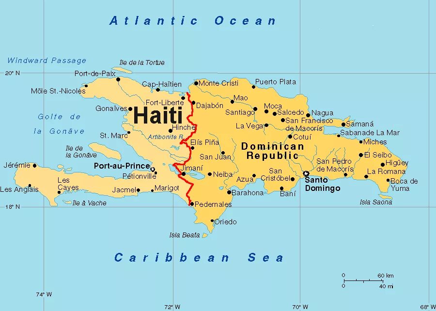 Гаити какое государство. Остров Гаити физическая карта. Остров Гаити Доминиканская Республика на карте. Остров Гаити политическая карта.
