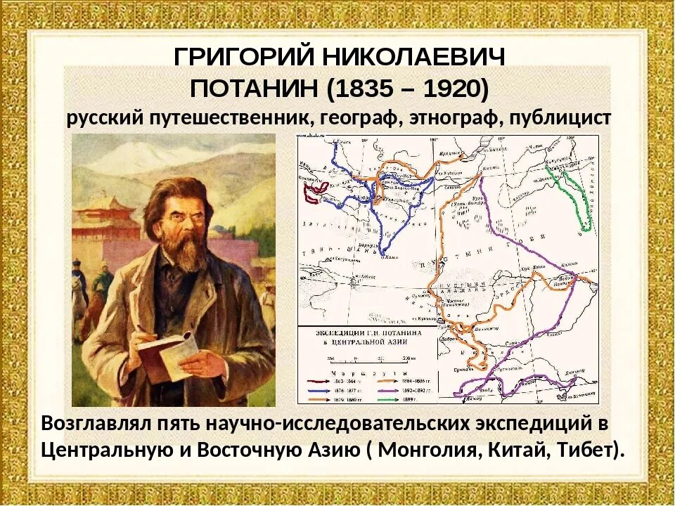 Географическое открытие азии. Известные путешественники. Знаменитые географы и путешественники. Экспедиции русских путешественников.