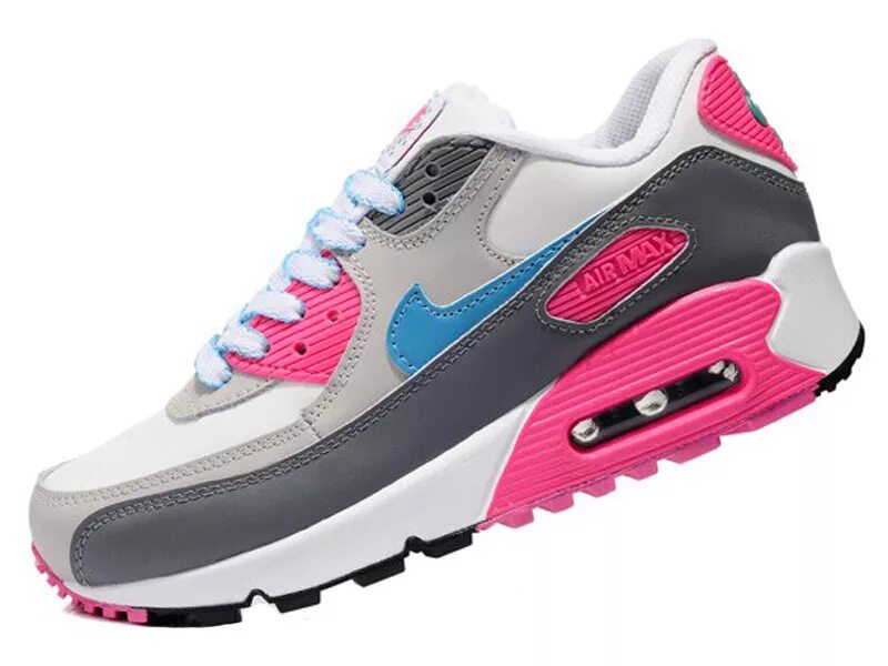 Женские кроссовки Nike Air Max 90. Nike Air Max 90 Grey Pink. Nike Air Max 90 розовые. Nike Air Max 90 серо белые. Аиры 90 женские