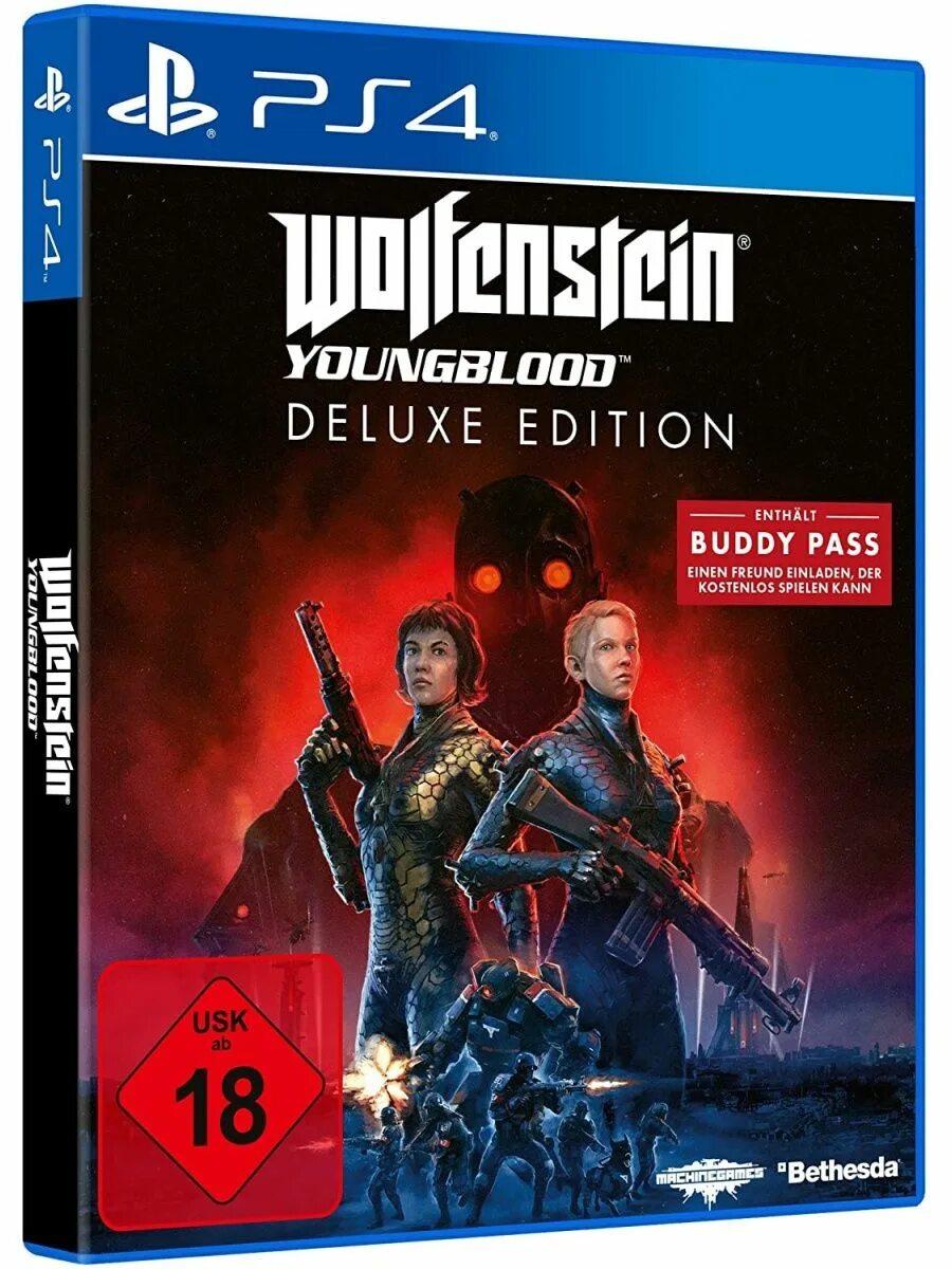 Wolfenstein Youngblood Deluxe Edition ps4. Вольфенштайн Янгблад ps4. Wolfenstein Youngblood ps4. Дочери БЛАСКОВИЦА Wolfenstein. Wolfenstein игра отзывы